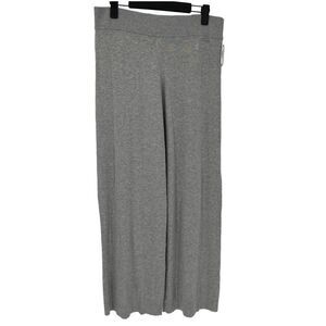 Calvin Klein Sleepwear Sleep Lounge Knit Pants‎ Wide Leg Soft Women Medium Gray